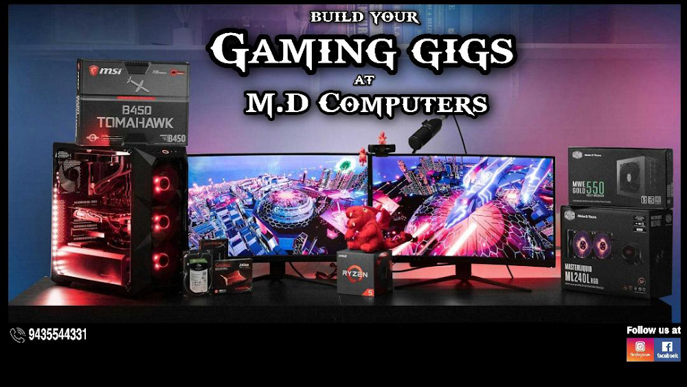 M.D. Computers- Gaming Computers/Laptop /Reparing